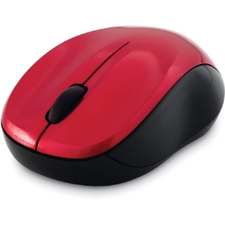 Picture of Verbatim Silent Wireless Blue LED Mouse - Red