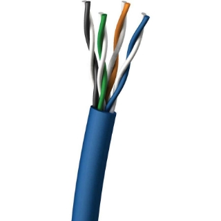 Picture of C2G 1000 ft Cat5e Bulk Shielded Network Cable - Blue