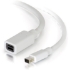 Picture of C2G 3ft Mini DisplayPort Extension Cable M/F - White