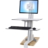 Picture of Ergotron WorkFit-S, Single LD with Worksurface+ (White)