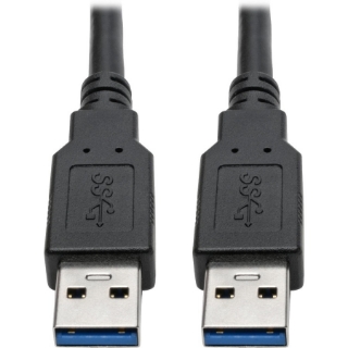 Picture of Tripp Lite USB 3.0 SuperSpeed A/A Cable for U325 Keystone Mount Couplers 6' 6ft