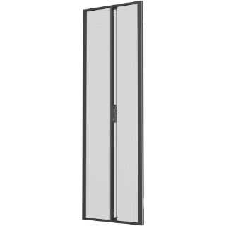 Picture of Vertiv VR 42U x 600mm Wide Split Perforated Doors Black