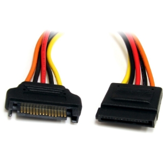 Picture of StarTech.com 12in 15 Pin SATA Power Extension Cable