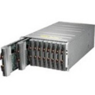 Picture of Supermicro Enclosure with Six 2200W Titanium(96% Efficiency)Power Supplies + 2 Cooling Fans
