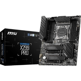 Picture of MSI X299 Desktop Motherboard - Intel X299 Chipset - Socket R4 LGA-2066 - Intel Optane Memory Ready - ATX