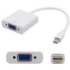 Picture of 5PK Mini-DisplayPort 1.1 Male to VGA Female White Adapters Which Supports Intel Thunderbolt For Resolution Up to 1920x1200 (WUXGA)