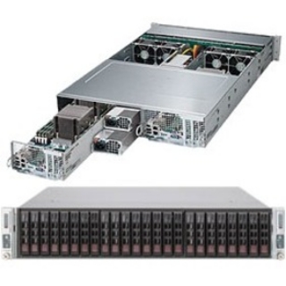 Picture of Supermicro SuperServer 2028TP-DTR Barebone System - 2U Rack-mountable - Socket LGA 2011-v3 - 2 x Processor Support