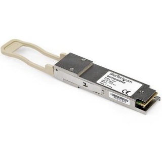 Picture of StarTech.com HPE JG709A Compatible QSFP+ Module - 40GBASE-SR4 - 40GE Gigabit Ethernet QSFP+ 40GbE Multi Mode Fiber Optic Transceiver 300m