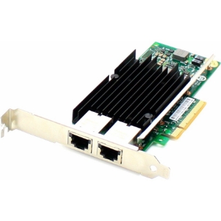 Picture of AddOn Intel X540T2 Comparable 10Gbs Dual Open RJ-45 Port 100m PCIe x8 Network Interface Card