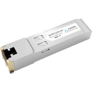 Picture of Axiom 1000BASE-T SFP Transceiver for NetOptics with 10ft cable - SFPKT-CU3