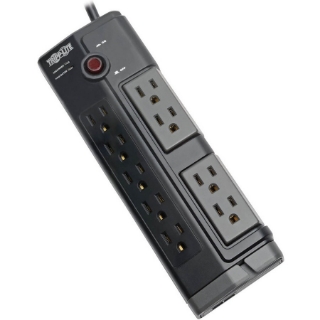 Picture of Tripp Lite Surge Protector Power Strip 9-Outlet w/ 4 Rotating Outlets 6ft Cord