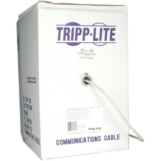 Picture of Tripp Lite 1000ft Cat5 / Cat5e 350MHz Bulk Stranded-Core PVC Cable Gray 1000'