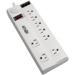 Picture of Tripp Lite Surge Protector Power Strip 8 Outlet 6ft Cord Tel/DSL 3150 J TAA