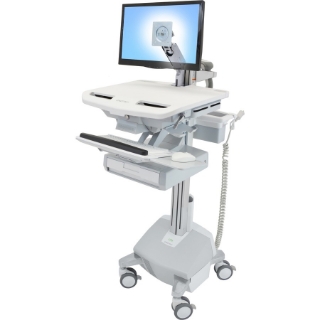 Picture of Ergotron StyleView Cart with LCD Arm, LiFe Powered, 1 Drawer