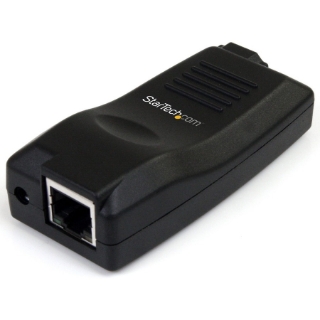 Picture of StarTech.com 10/100/1000 Mbps Gigabit 1 Port USB 2.0 over IP Device Server Adapter - USB Ethernet Over LAN Network Printer Converter - Windows 7 / XP / Vista ONLY