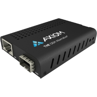 Picture of Axiom Mini 100Mbs RJ45 to SFP Fiber Media Converter - Open SFP Port