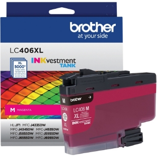 Picture of Brother INKvestment LC406XLM Original Ink Cartridge - Single Pack - Magenta