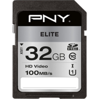 Picture of PNY Elite 32 GB Class 10/UHS-I (U1) SDHC