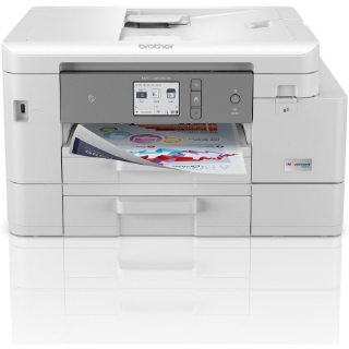 Picture of Brother INKvestment Tank MFC-J4535DW Inkjet Multifunction Printer-Color-Copier/Fax/Scanner-4800x1200 dpi Print-Automatic Duplex Print-30000 Pages-400 sheets Input-Color Flatbed Scanner-2400 dpi Optical Scan-Color Fax-Wireless LAN-Apple AirPrint