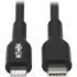 Picture of Tripp Lite USB C to Lightning Sync/Charge Cable (M/M), MFi Certified, Black, USB Type C 3 m (9.8 ft.)