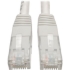 Picture of Tripp Lite Cat6 Cat5e Gigabit Molded Patch Cable RJ45 M/M White 550Mh 100ft 100'