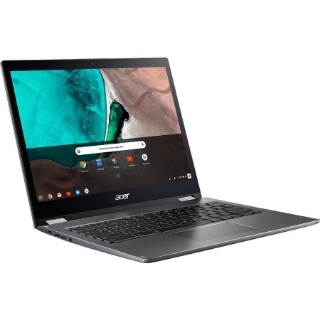 Picture of Acer Chromebook Spin 13 CP713-1WN CP713-1WN 13.5" Touchscreen Convertible 2 in 1 Chromebook - 2256 x 1504 - Intel Core i7 8th Gen i7-8650U Quad-core (4 Core) 1.90 GHz - 16 GB Total RAM - 128 GB Flash Memory - Steel Gray