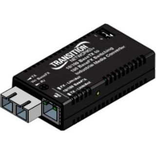 Picture of Transition Networks Hardened Mini Fast Ethernet Media Converter