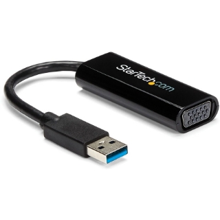 Picture of StarTech.com Slim USB 3.0 to VGA External Video Card Multi Monitor Adapter - 1920x1200 / 1080p