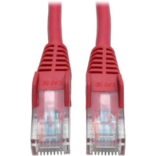 Picture of Tripp Lite 25ft Cat5e / Cat5 Snagless Molded Patch Cable RJ45 M/M Red 25'