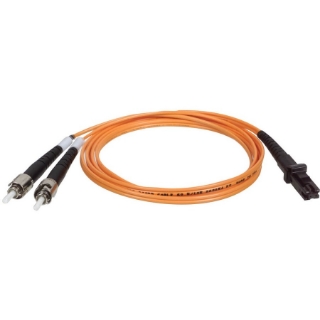 Picture of Tripp Lite 8M Duplex Multimode 62.5/125 Fiber Optic Patch Cable MTRJ/ST 26' 26ft 8 Meter