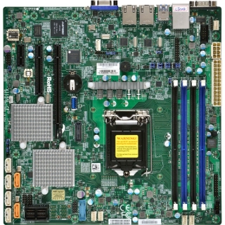 Picture of Supermicro X11SSL-CF Server Motherboard - Intel C236 Chipset - Socket H4 LGA-1151 - Micro ATX
