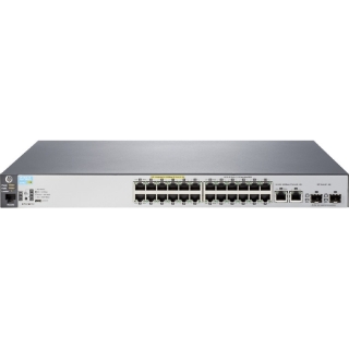 Picture of Aruba 2530-24-PoE+ Fast Ethernet Switch - 24 10/100 Network Ports, 2 Gigabit RJ45/SFP uplinks - Fully Managed - Layer 2