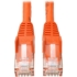 Picture of Tripp Lite 5ft Cat6 Gigabit Snagless Molded Patch Cable RJ45 M/M Orange 5'