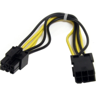 Picture of Star Tech.com 8in 6 pin PCI Express Power Extension Cable