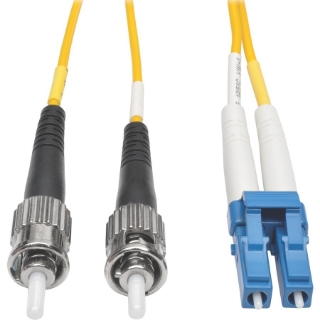 Picture of Tripp Lite 50M Duplex Singlemode 9/125 Fiber Optic Patch Cable LC/ST 164' 164ft 50 Meter