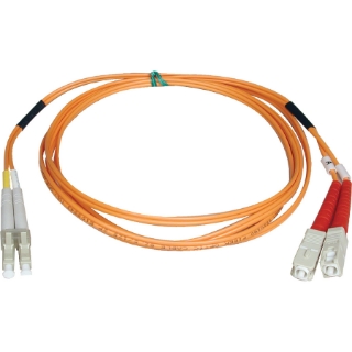 Picture of Tripp Lite 25M Duplex Multimode 62.5/125 Fiber Optic Patch Cable LC/SC 82' 82ft 25 Meter