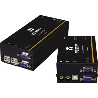 Picture of Vertiv Avocent LV3000 | IP KVM Extender | Dual VGA, USB, Audio (LV3020P-001)