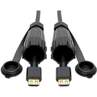 Picture of Tripp Lite HDMI Cable High-Speed 2 IP68 Connectors Industrial Ethernet 10ft