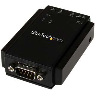 Picture of StarTech.com 1 Port RS-232 Serial to IP Ethernet Device Server - DIN Rail Mountable