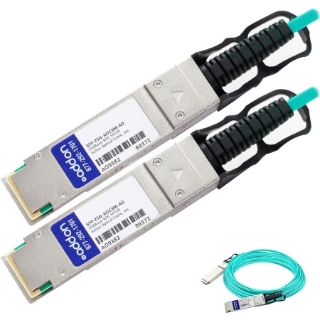 Picture of AddOn Cisco Compatible TAA Compliant 25GBase-AOC SFP28 to SFP28 Direct Attach Cable (850nm, MMF, 3m)
