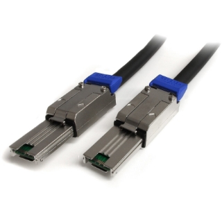 Picture of StarTech.com 2m External Mini SAS Cable - Serial Attached SCSI SFF-8088 to SFF-8088