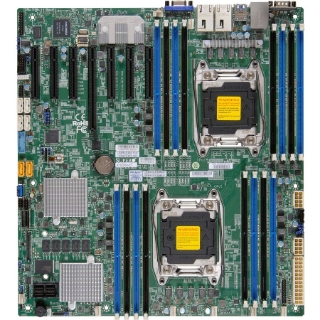 Picture of Supermicro X10DRH-iT Server Motherboard - Intel C612 Chipset - Socket LGA 2011-v3 - Extended ATX