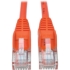 Picture of Tripp Lite Cat5e 350 MHz Snagless Molded UTP Patch Cable (RJ45 M/M), Orange, 15 ft.