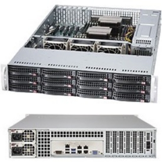 Picture of Supermicro SuperStorage 6028R-E1CR12N Barebone System - 2U Rack-mountable - Socket LGA 2011-v3 - 2 x Processor Support