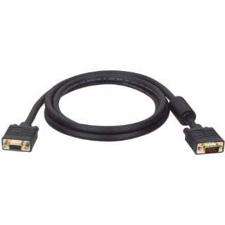 Picture of Tripp Lite 100ft SVGA / VGA Monitor Extension Gold Cable with RGB High Resolution HD15 M/F 1080p 100'