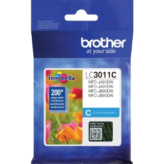 Picture of Brother LC3011C Original Ink Cartridge - Single Pack - Cyan