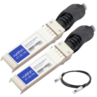 Picture of 8-Pack ofBrocade (Formerly) 10G-SFPP-TWX-P-0108 Compatible TAA Compliant 10GBase-CU SFP+ to SFP+ Direct Attach Cables (Passive Twinax, 1m)