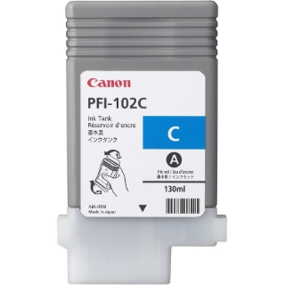 Picture of Canon LUCIA Cyan Ink Tank For IPF 500, 600 and 700 Printers