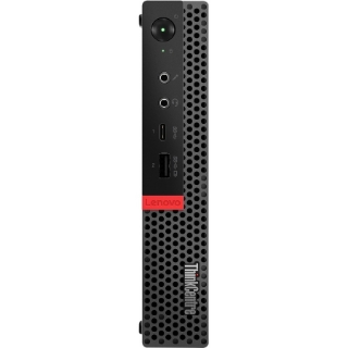 Picture of Lenovo ThinkCentre M920q 10RS004NUS Desktop Computer - Intel Core i7 8th Gen i7-8700T 2.40 GHz - 8 GB RAM DDR4 SDRAM - 256 GB SSD - Tiny - Black