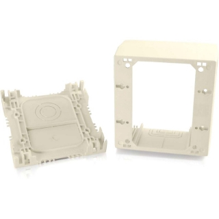 Picture of C2G Wiremold Uniduct Double Gang Extra Deep Junction Box - Ivory